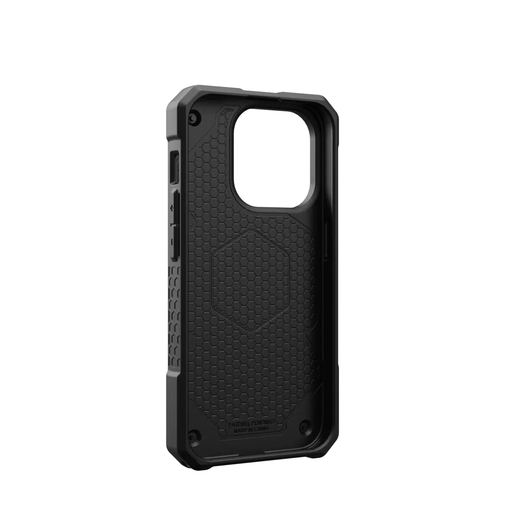 UAG Monarch Pro Rugged MagSafe Case iPhone 15 Pro 6.1 Kevlar Silver