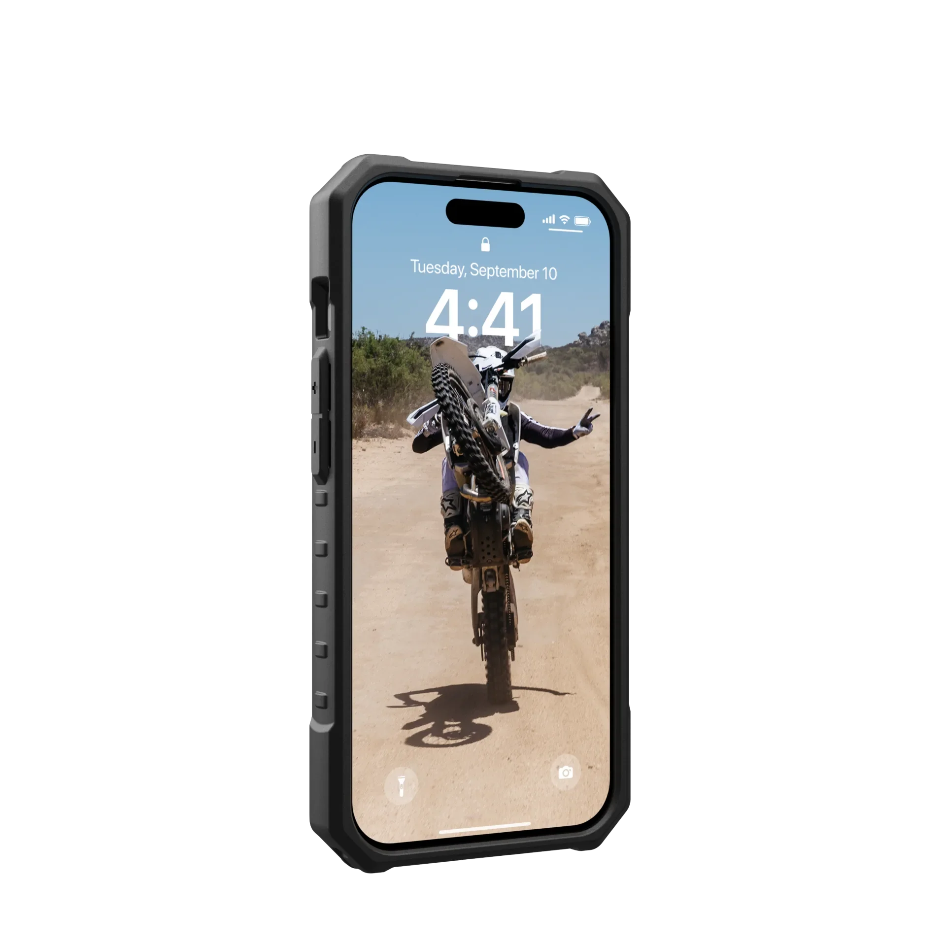 UAG Pathfinder MagSafe Case iPhone 15 Pro 6.1 Ice