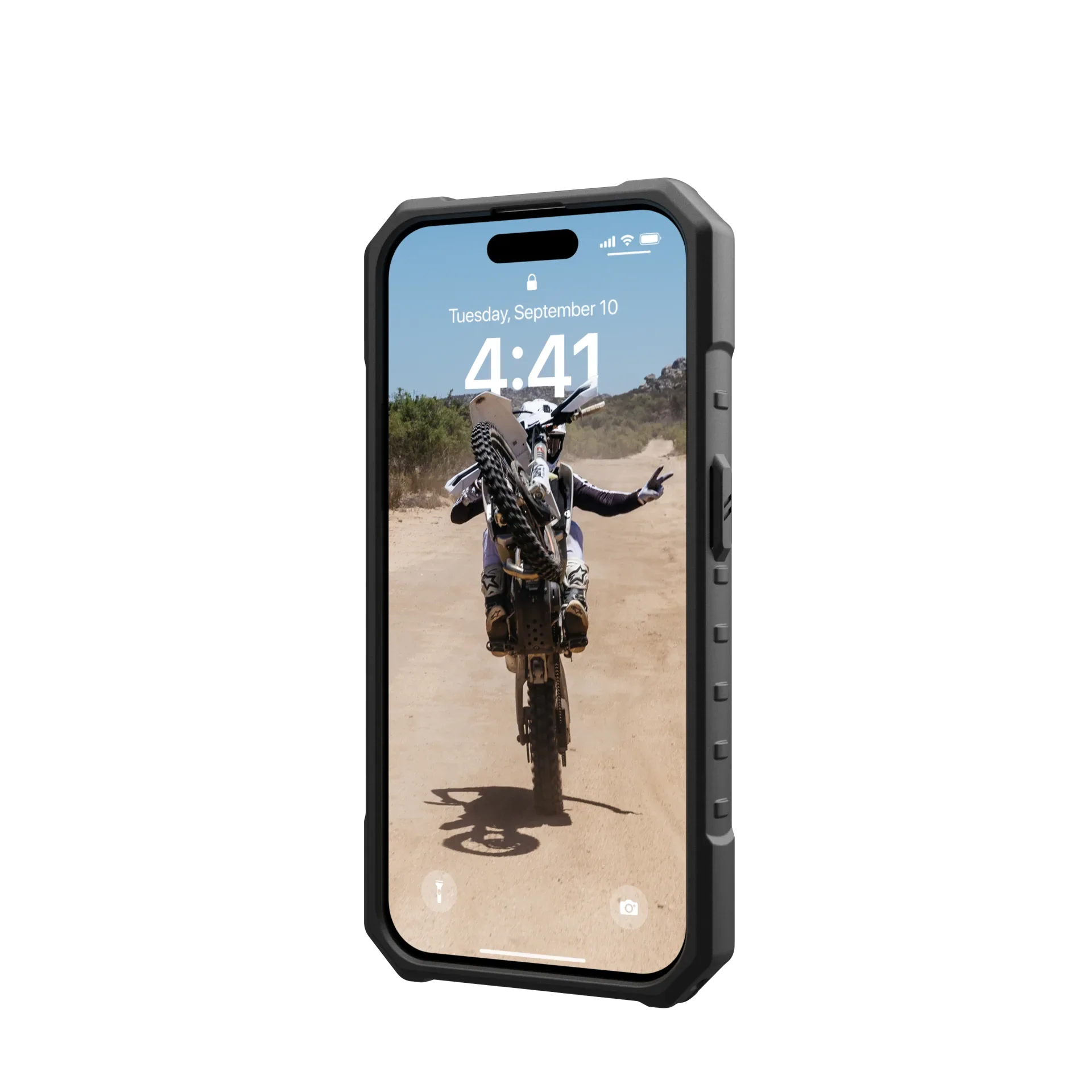 UAG Pathfinder MagSafe Case iPhone 15 Pro 6.1 Ice