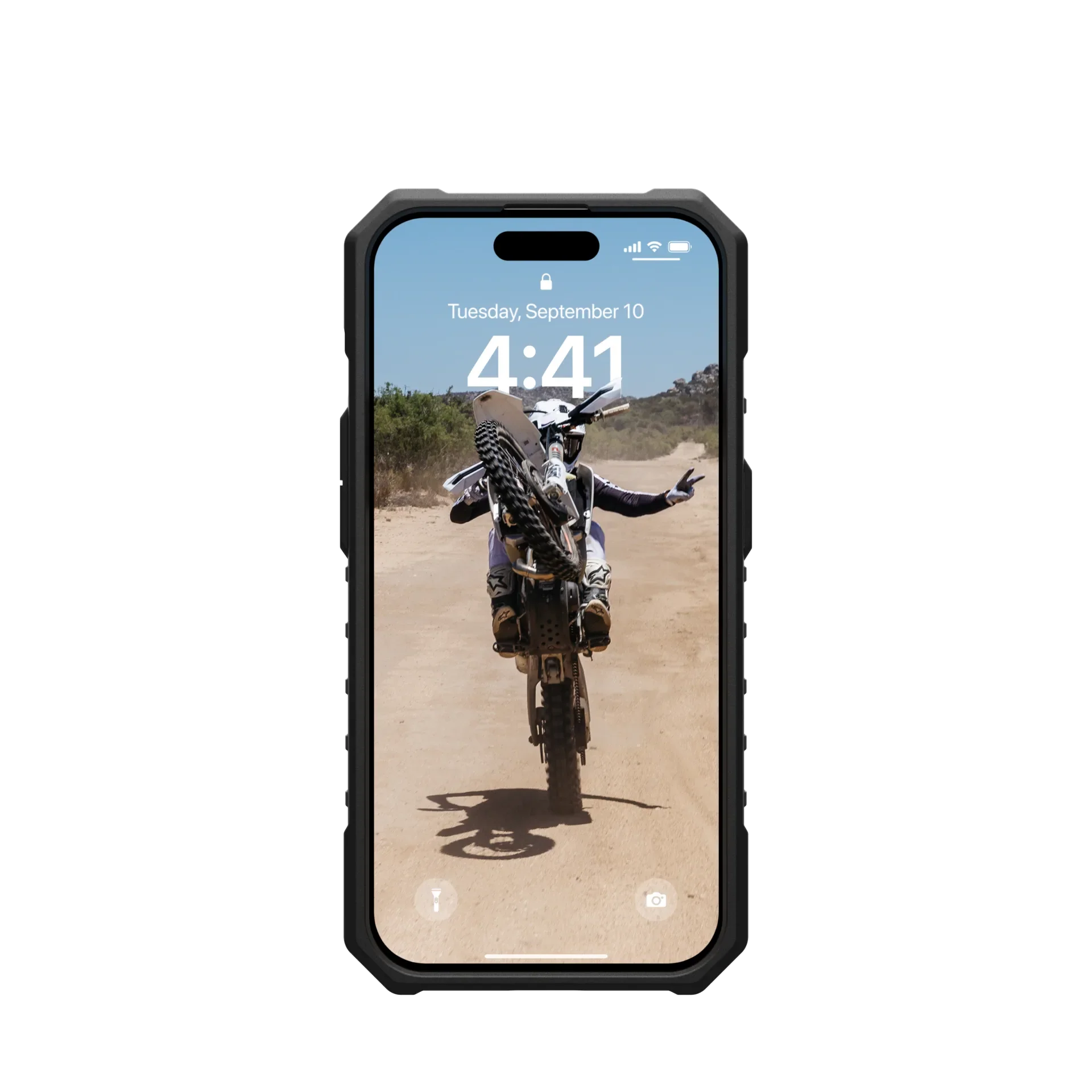 UAG Pathfinder MagSafe Case iPhone 15 Pro 6.1 Ice