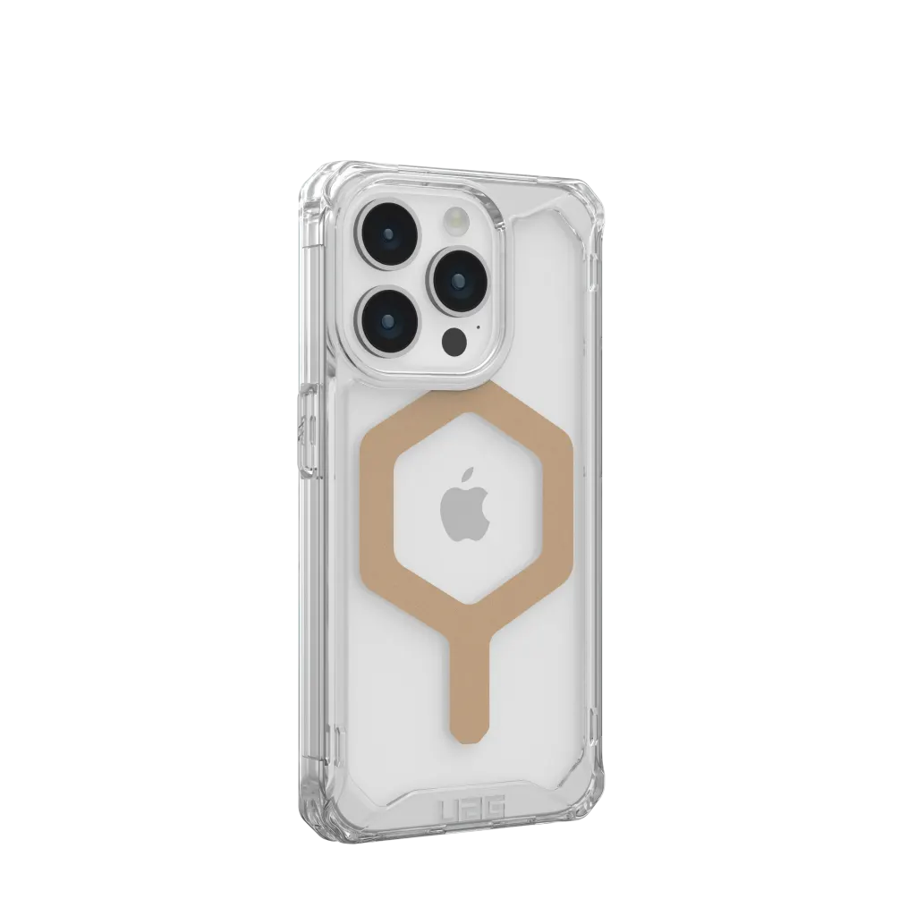 UAG Plyo Clear & MagSafe Case iPhone 15 Pro Max 6.7 Ice Gold