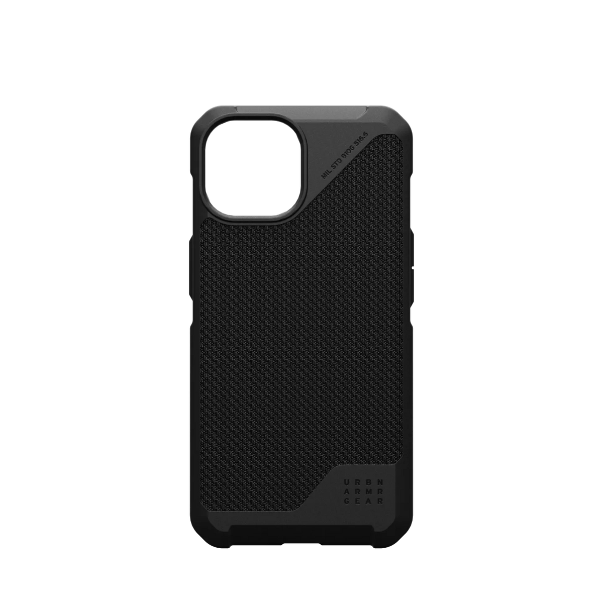 UAG Metropolis LT Rugged Slim Case iPhone 15 Standard 6.1 Kevlar Black