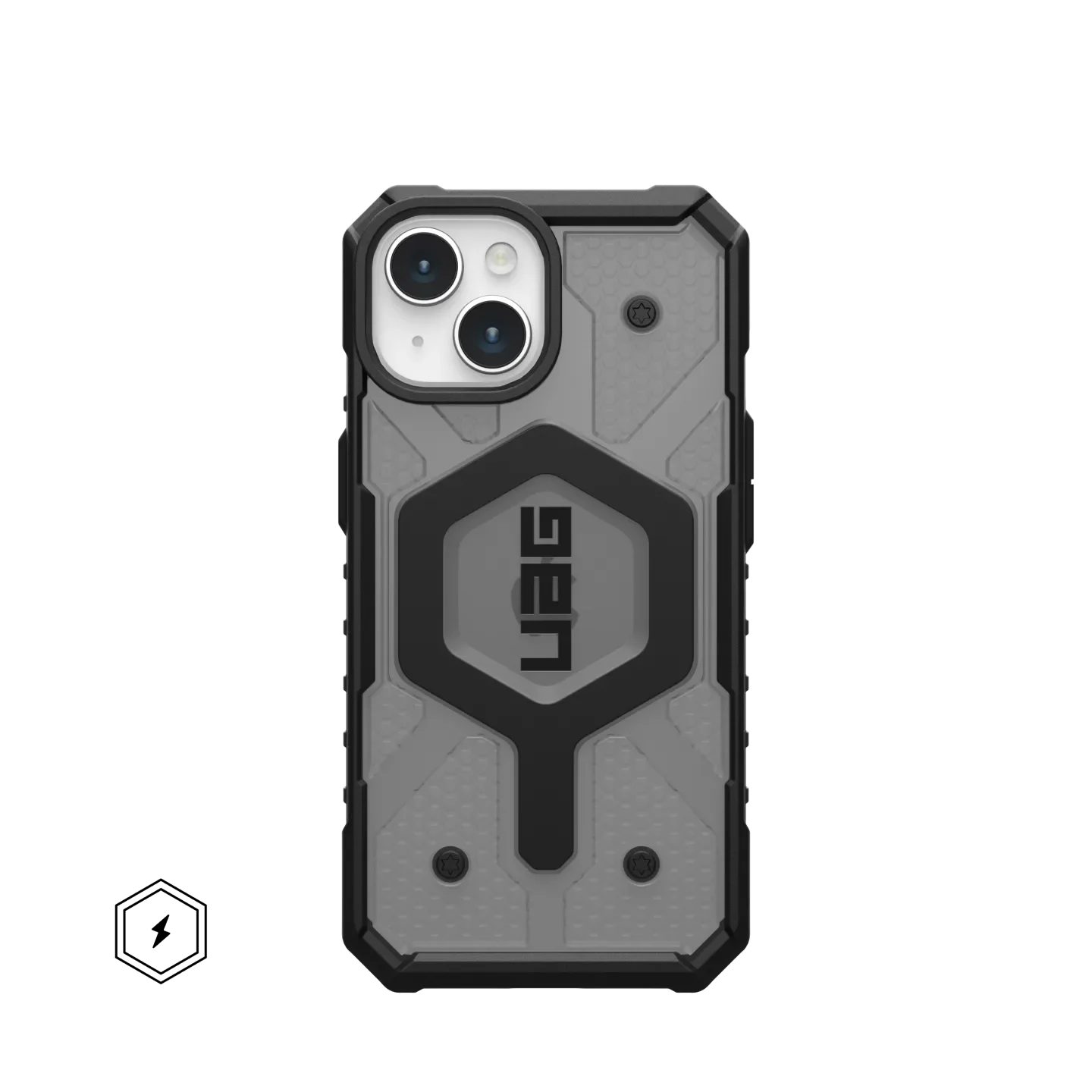 UAG Pathfinder MagSafe Case iPhone 15 Plus 6.7 Ash