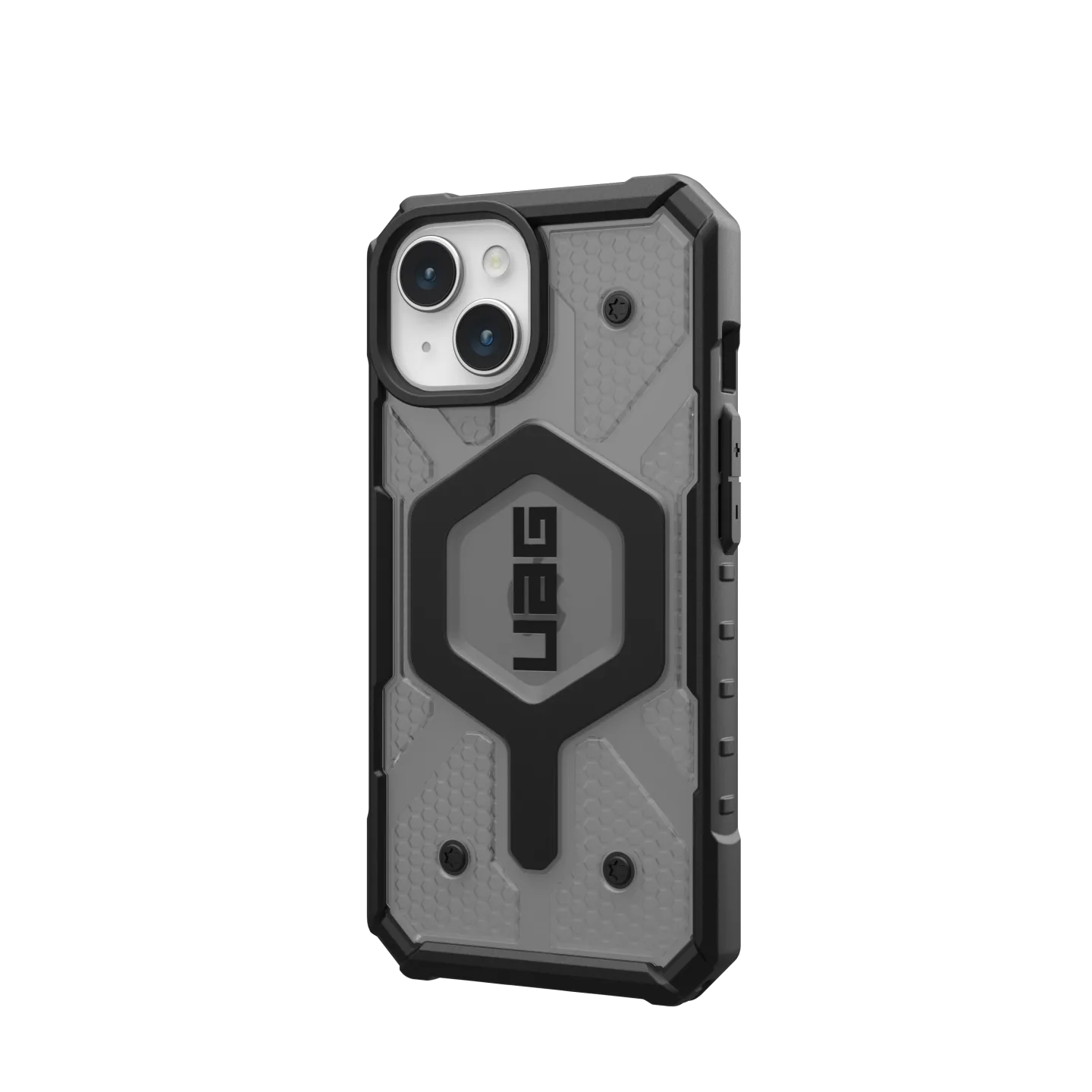UAG Pathfinder MagSafe Case iPhone 15 Standard 6.1 Ash