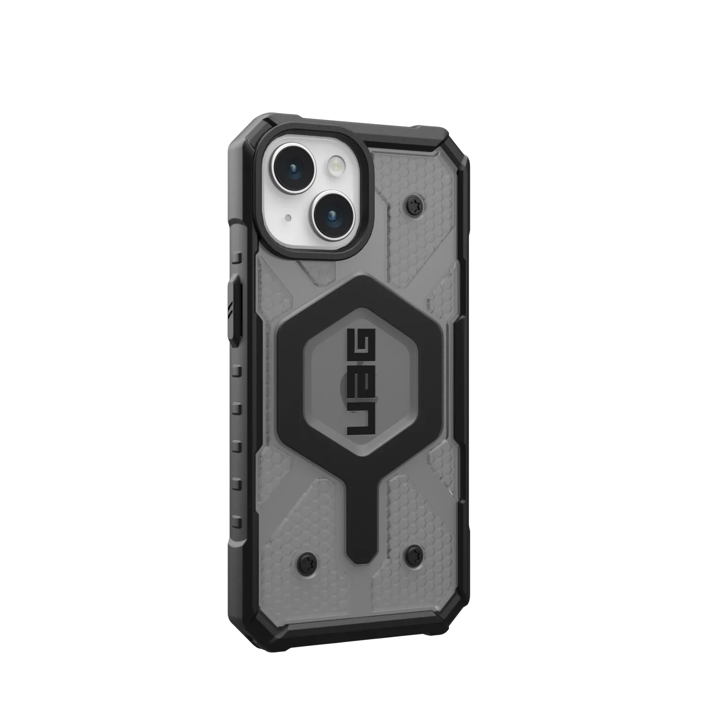 UAG Pathfinder MagSafe Case iPhone 15 Standard 6.1 Ash