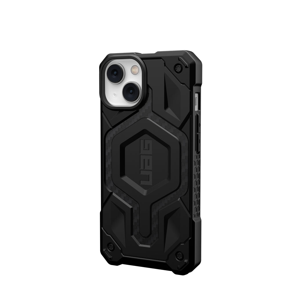 UAG Monarch Pro Rugged MagSafe Case iPhone 15 Plus 6.7 Carbon Fiber