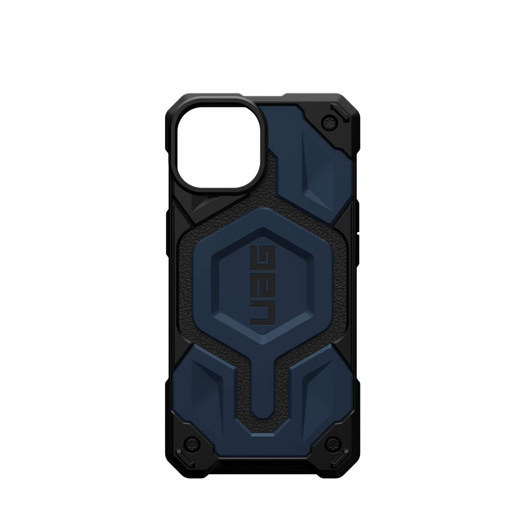 UAG Monarch Pro Rugged MagSafe Case iPhone 15 Pro 6.1 Mallard Blue
