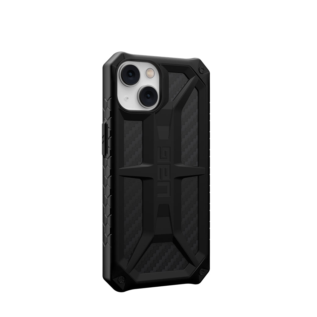 UAG Monarch Rugged Tough Case iPhone 15 Standard 6.1 Carbon Fiber