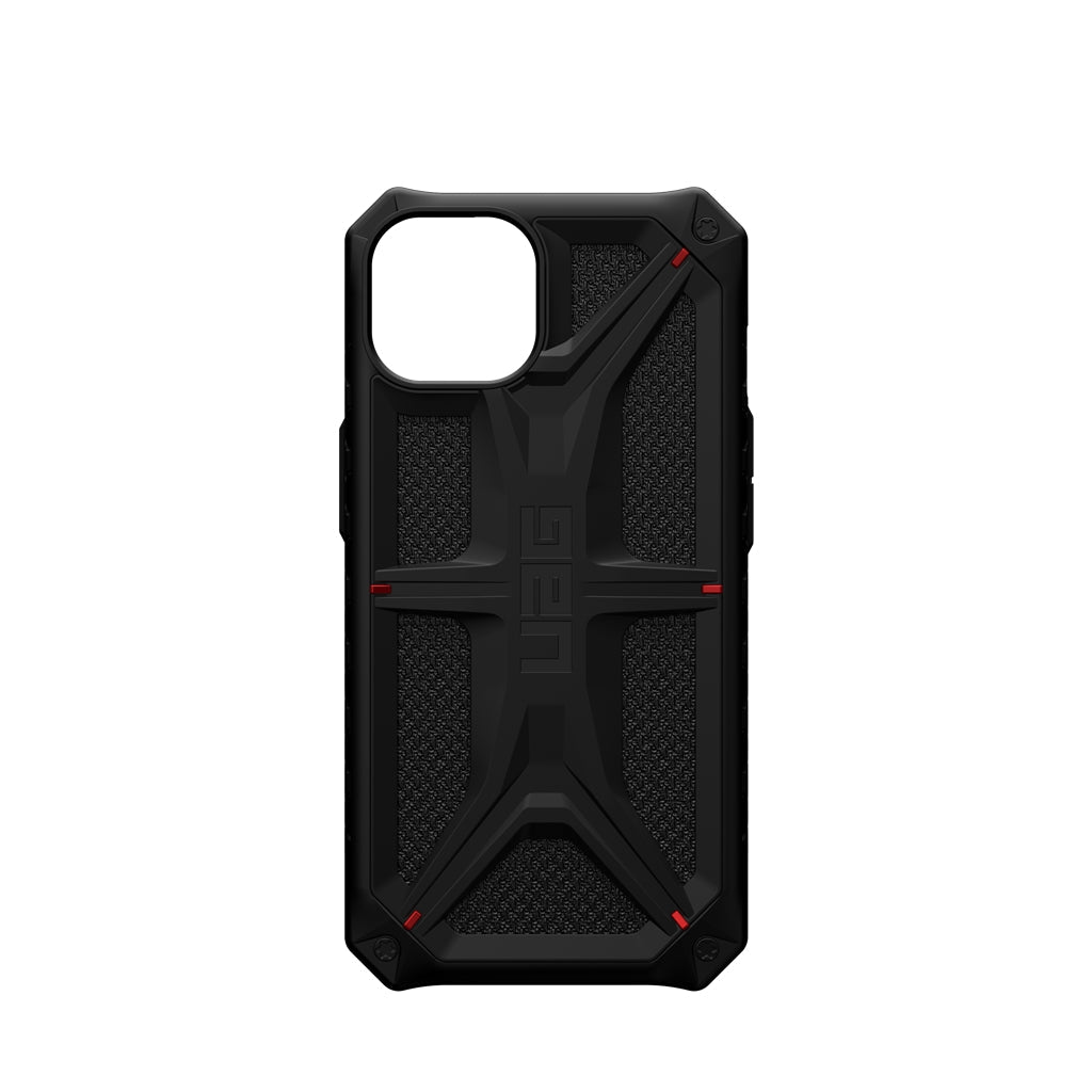 UAG Monarch Rugged Tough Case iPhone 15 Standard 6.1 Kevlar Black