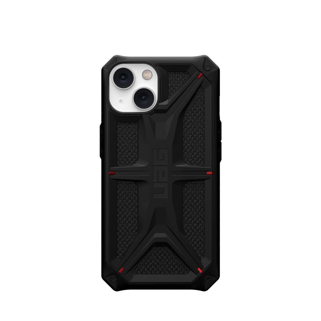 UAG Monarch Rugged Tough Case iPhone 15 Standard 6.1 Kevlar Black