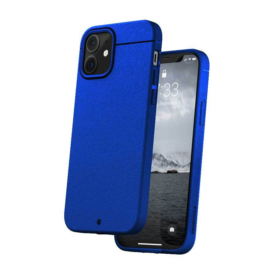 Caudabe Sheath Slim Protective Case For iPhone iPhone 12 mini - ELECTRIC BLUE - Mac Addict