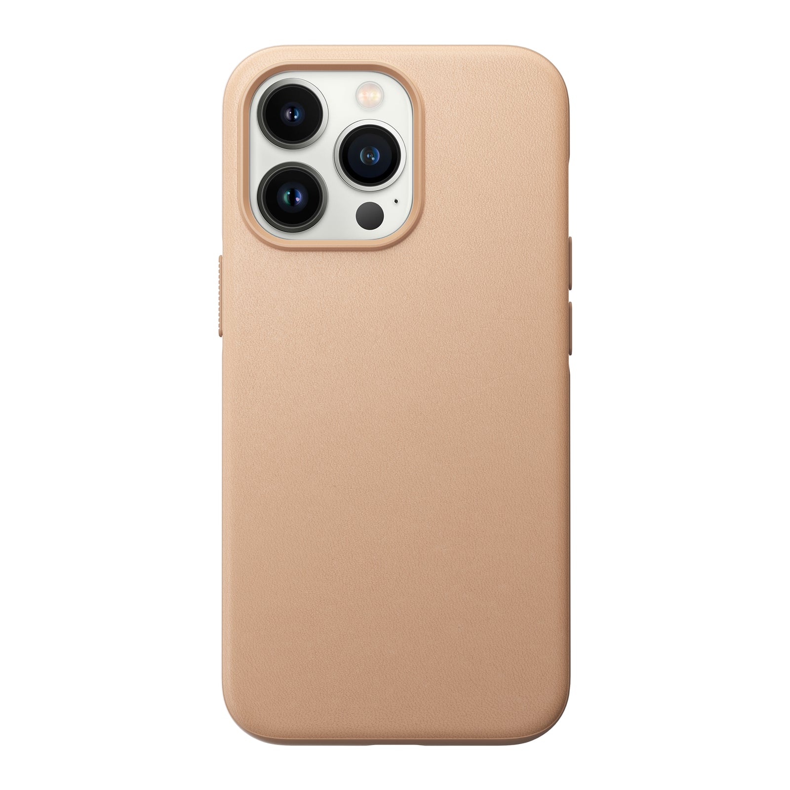 Nomad Modern Leather Case w/ MagSafe For iPhone 13 Pro - NATURAL - Mac Addict