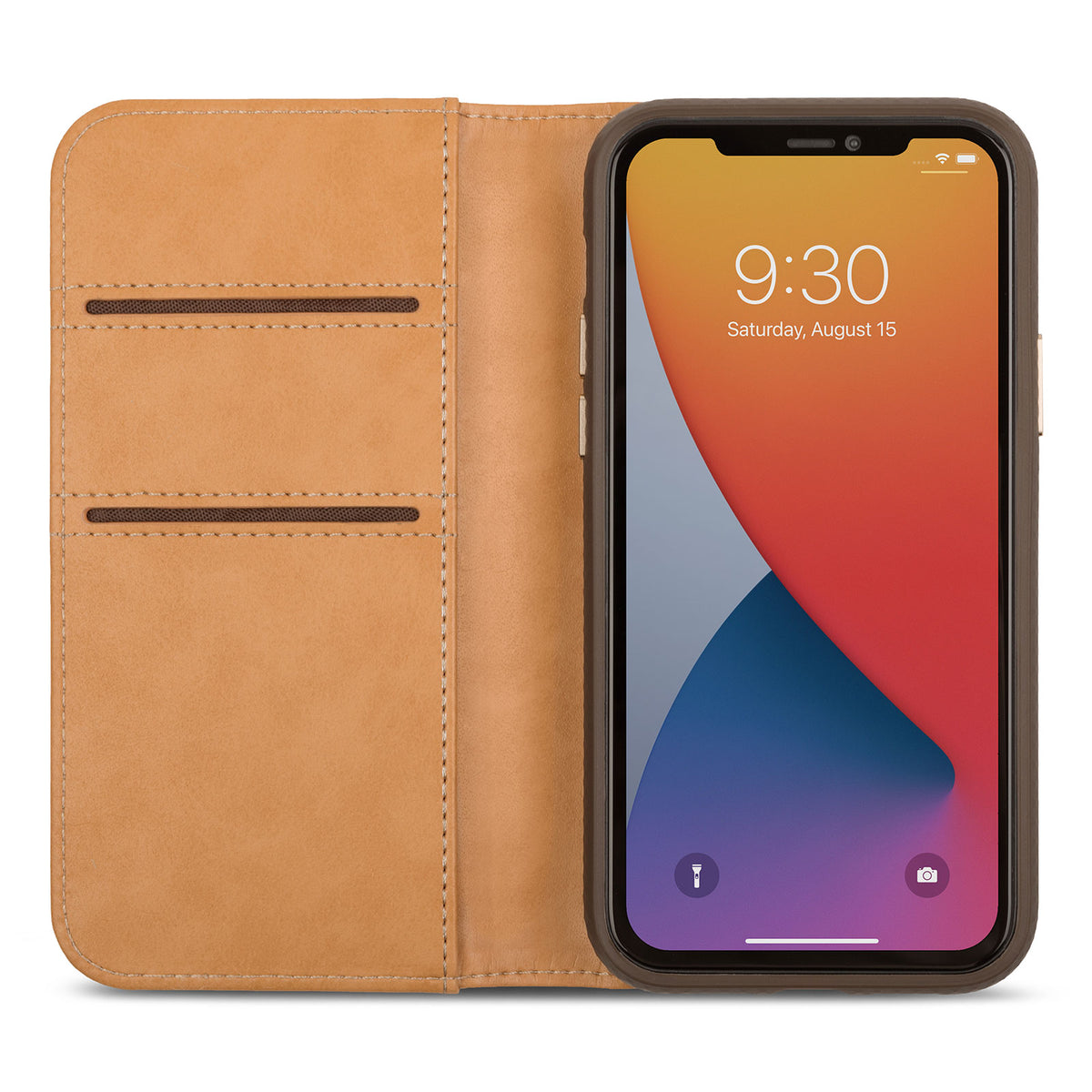 Moshi Overture Wallet Case For iPhone 12 / 12 Pro - Luna Pink - Mac Addict