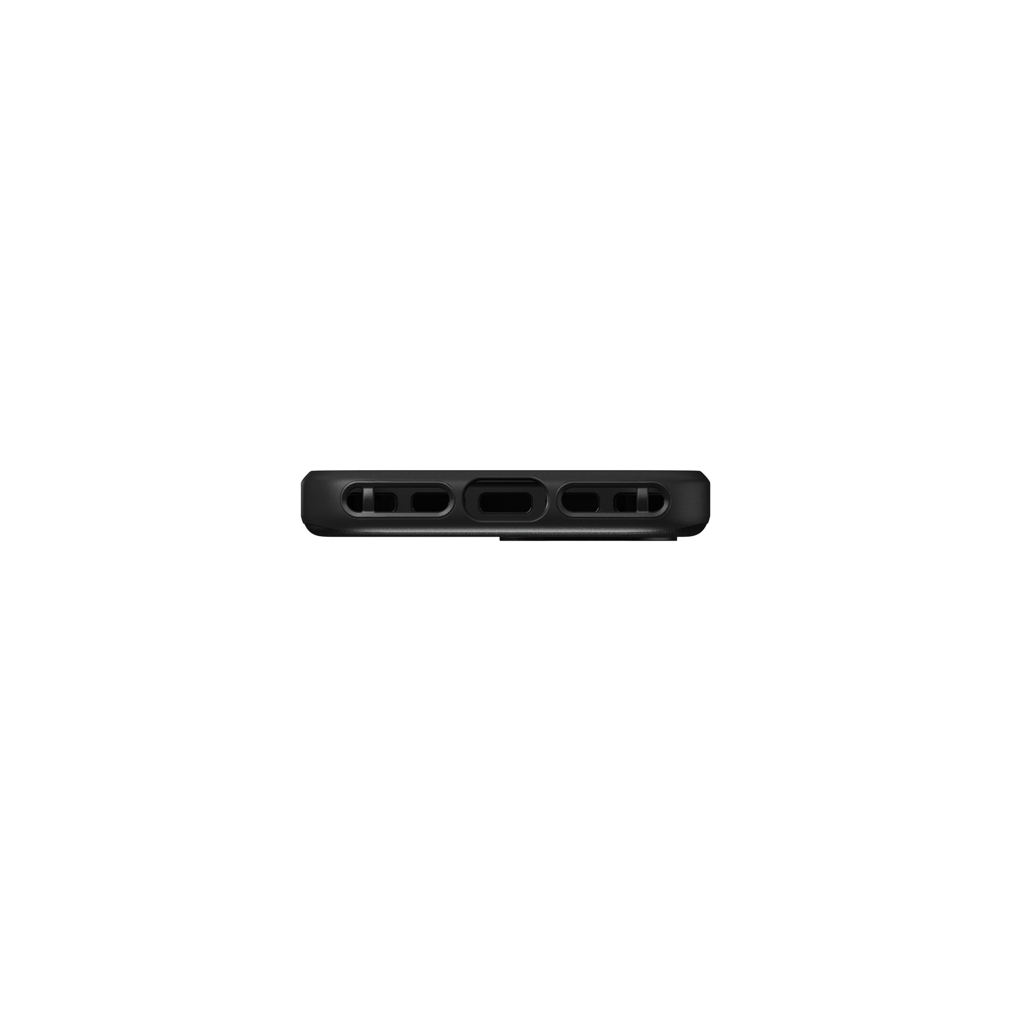 Nomad Modern Leather Case w/ MagSafe For iPhone 13 mini - BLACK - Mac Addict