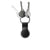 Nomad Leather Loop AirTag Keychain - BLACK - Mac Addict