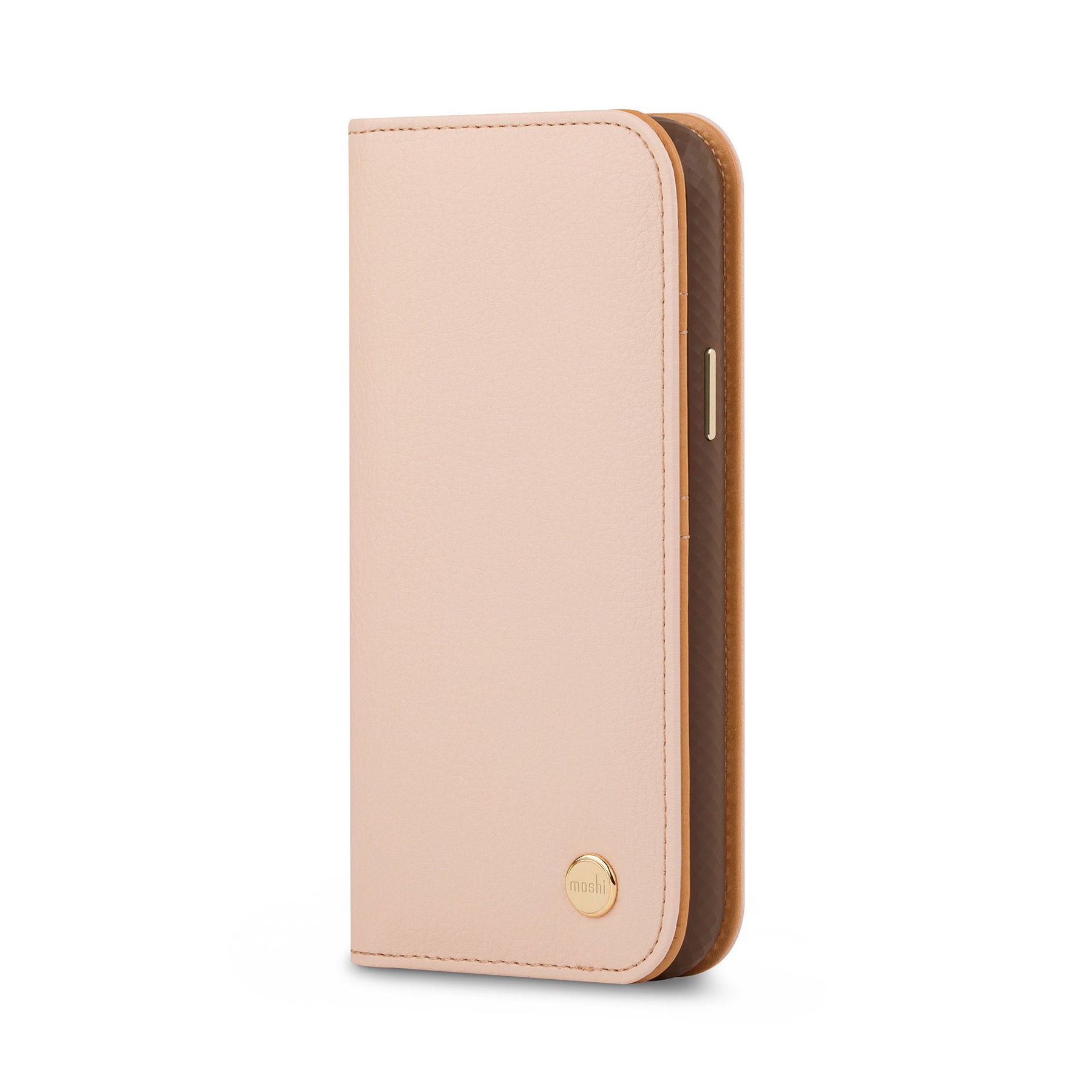 Moshi Overture Wallet Case For iPhone 12 / 12 Pro - Luna Pink - Mac Addict