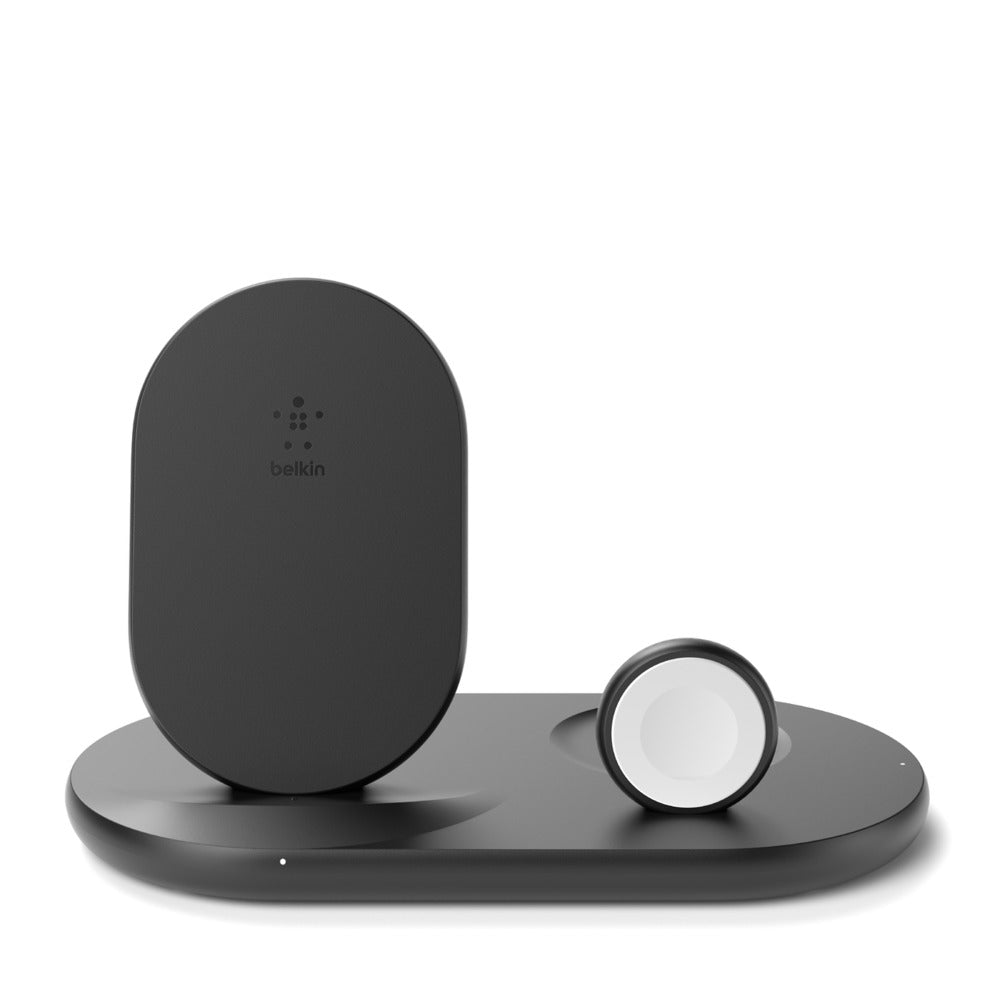 Belkin Boost Charge 3 in 1  Wireless Charging Dock for iPhone + Apple Watch + Airpods - Mac Addict