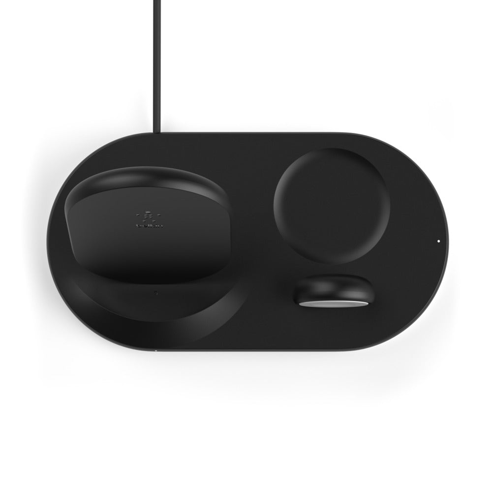 Belkin Boost Charge 3 in 1  Wireless Charging Dock for iPhone + Apple Watch + Airpods - Mac Addict