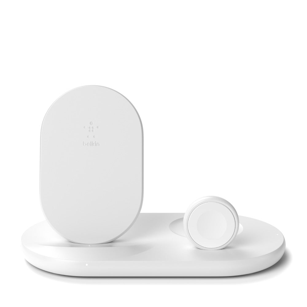 Belkin Boost Charge 3 in 1  Wireless Charging Dock for iPhone + Apple Watch + Airpods - Mac Addict