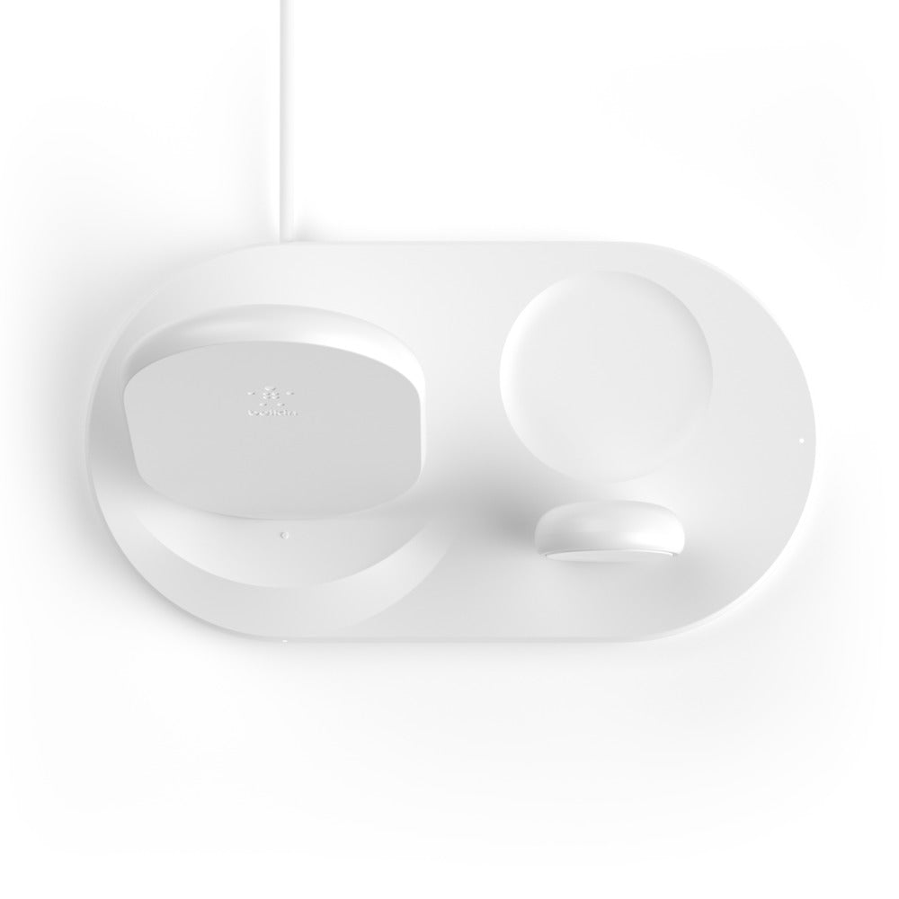Belkin Boost Charge 3 in 1  Wireless Charging Dock for iPhone + Apple Watch + Airpods - Mac Addict