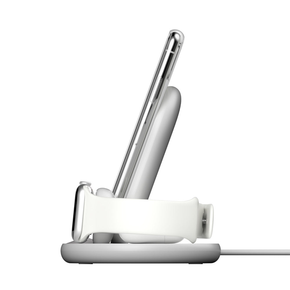 Belkin Boost Charge 3 in 1  Wireless Charging Dock for iPhone + Apple Watch + Airpods - Mac Addict