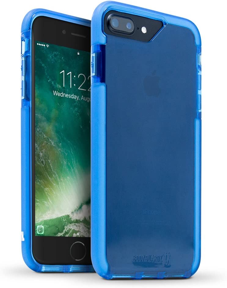 BodyGuardz Ace Pro Case with Unequal Technology for iPhone 8 Plus / 7 Plus / 6s Plus - Blue