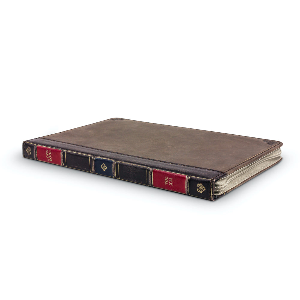 Twelve South BookBook Genuine Leather Folio Case For iPad Mini 5 - Brown