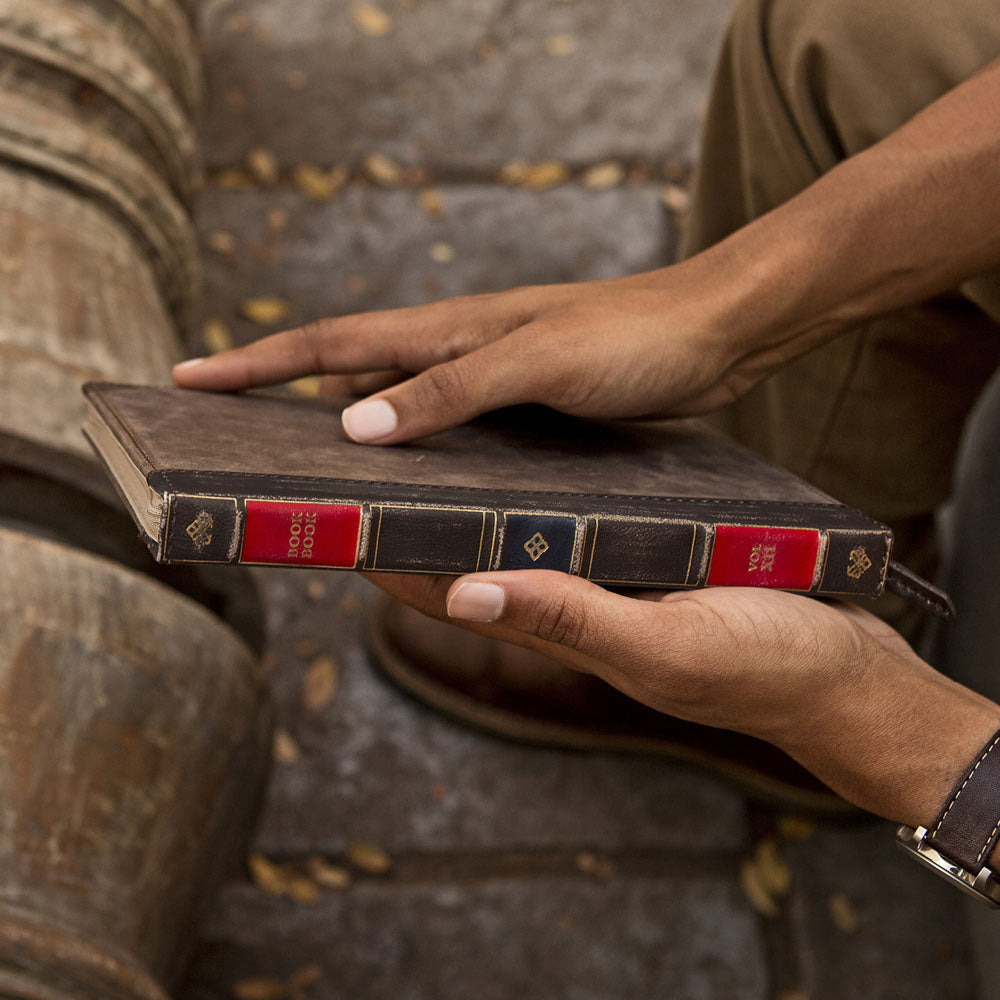 Twelve South BookBook Genuine Leather Folio Case For iPad Mini 5 - Brown