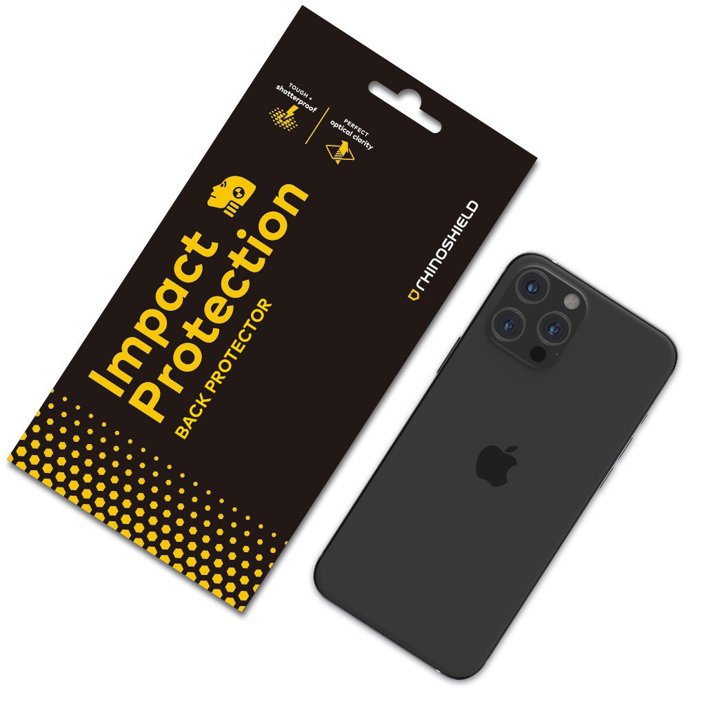 RhinoShield Impact Resistant Back Protector For iPhone 12 Pro Max - Mac Addict