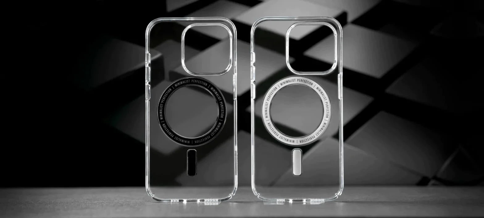 Caudabe Lucid Ultra Slim & MagSafe Case iPhone 14 Pro 6.1 Crystal / White