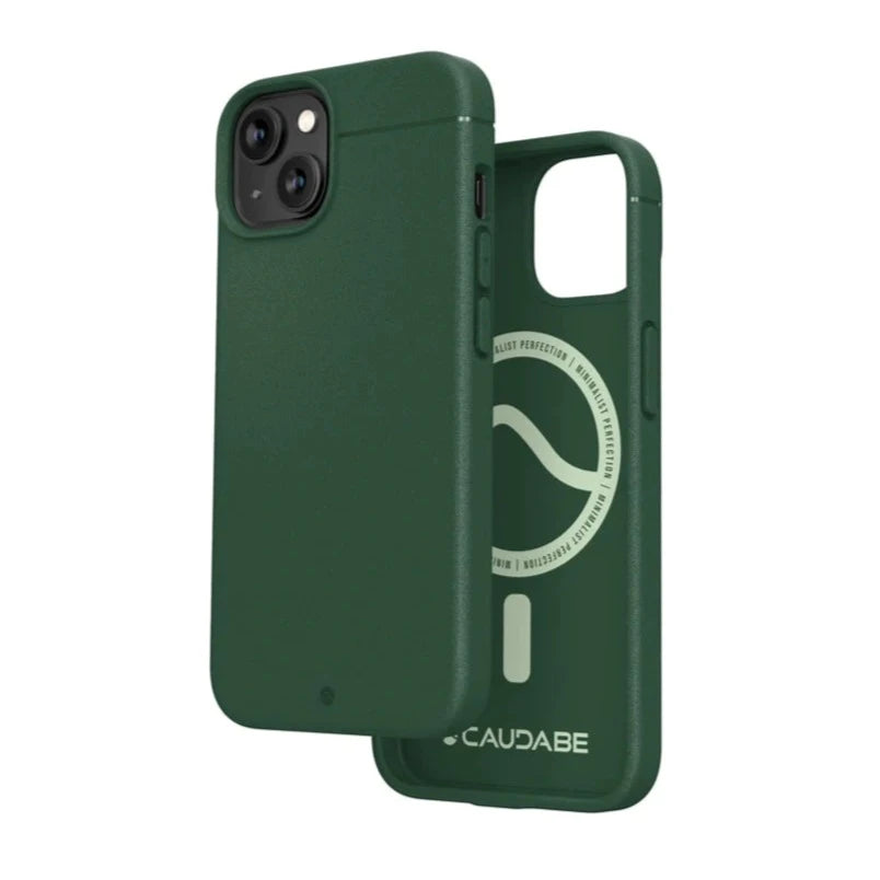 Caudabe Sheath Slim Protective Case with MagSafe iPhone 14 Standard 6.1 - Mountain Green