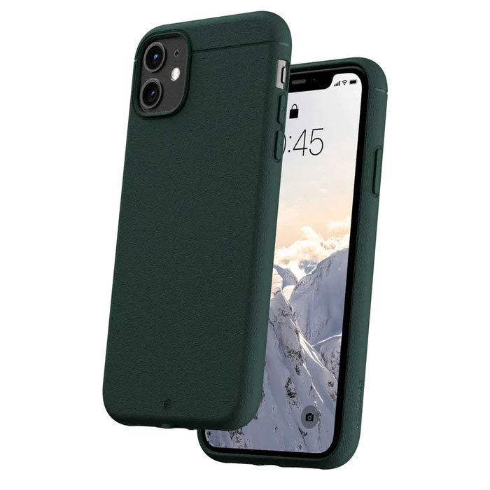 Caudabe Sheath Ultra Slim Minimalist Shock Absorbing Case For iPhone 11 - Green - Mac Addict