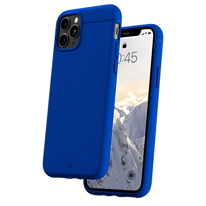 Caudabe Sheath Ultra Slim Minimalist Shock Absorbing Case For iPhone 11 Pro Max - Blue - Mac Addict