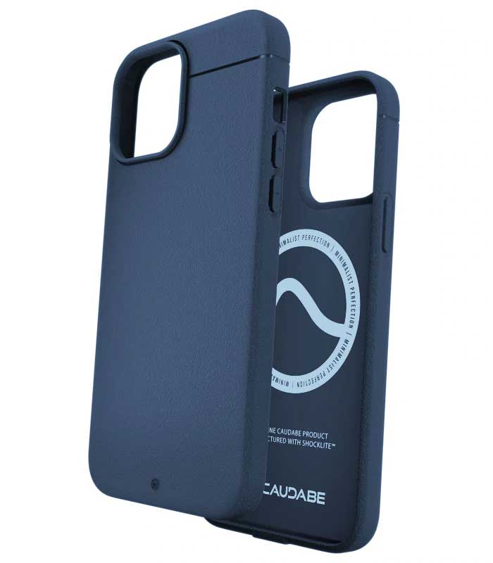 Caudabe Sheath Slim Protective Case with MagSafe iPhone 13 Pro Max 6.7 - Mesa Blue - Mac Addict