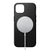 Nomad Modern Leather Case w/ MagSafe For iPhone 13 - BLACK - Mac Addict