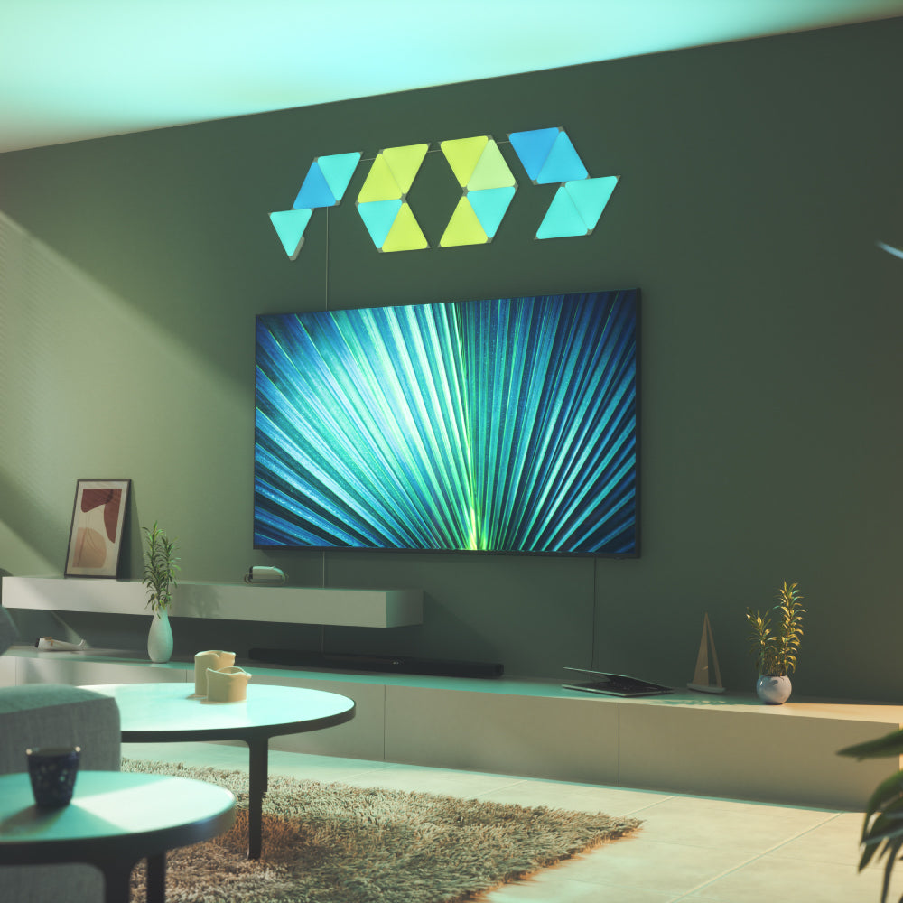 Nanoleaf Shapes - Triangles Starter Kit (15 Panels) - Mac Addict
