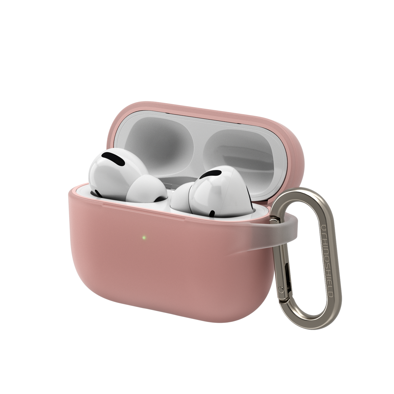 RhinoShield Impact Resistant Case For AirPods Pro - Shell Pink - Mac Addict