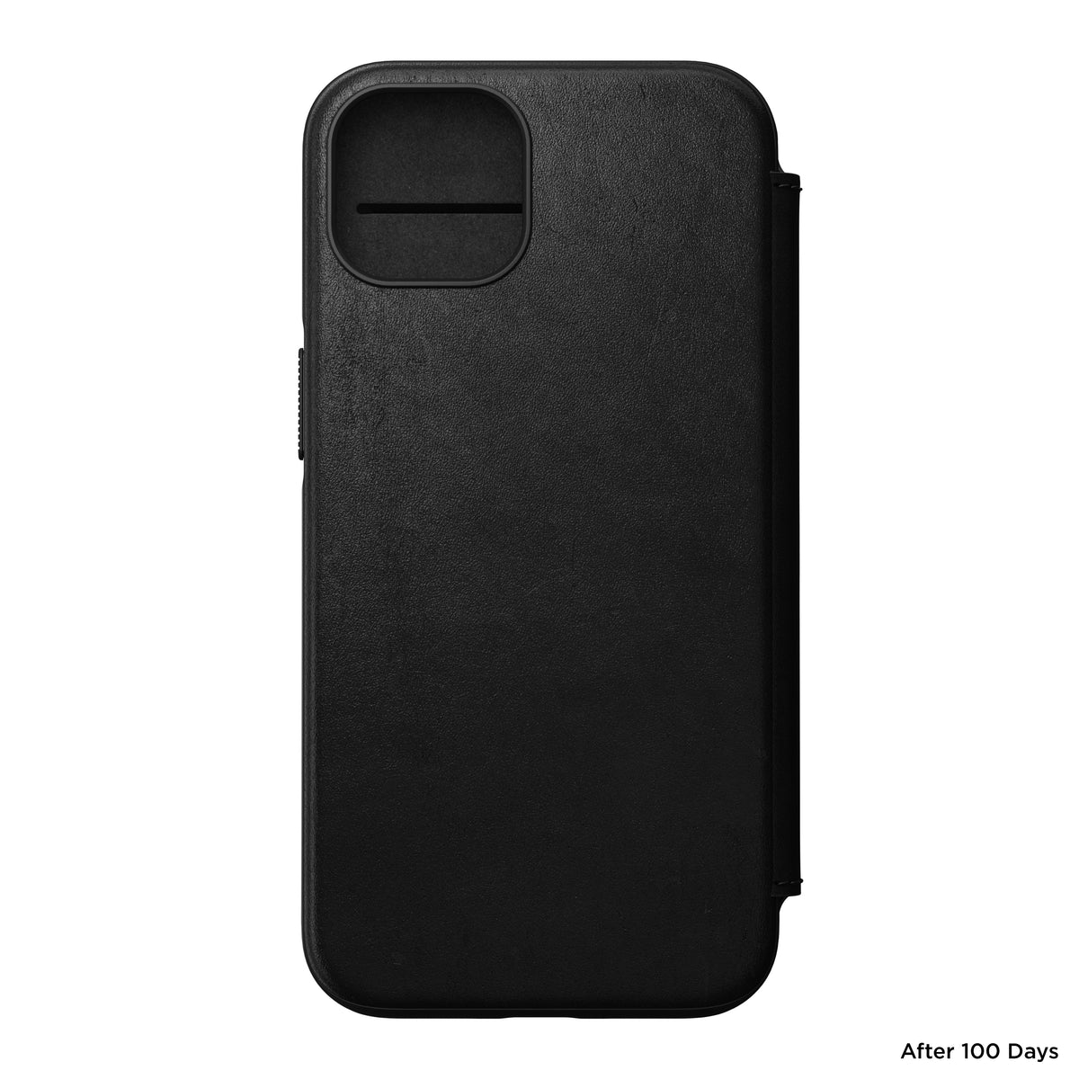 Nomad Modern Leather Folio w/ MagSafe For iPhone 13 - BLACK - Mac Addict