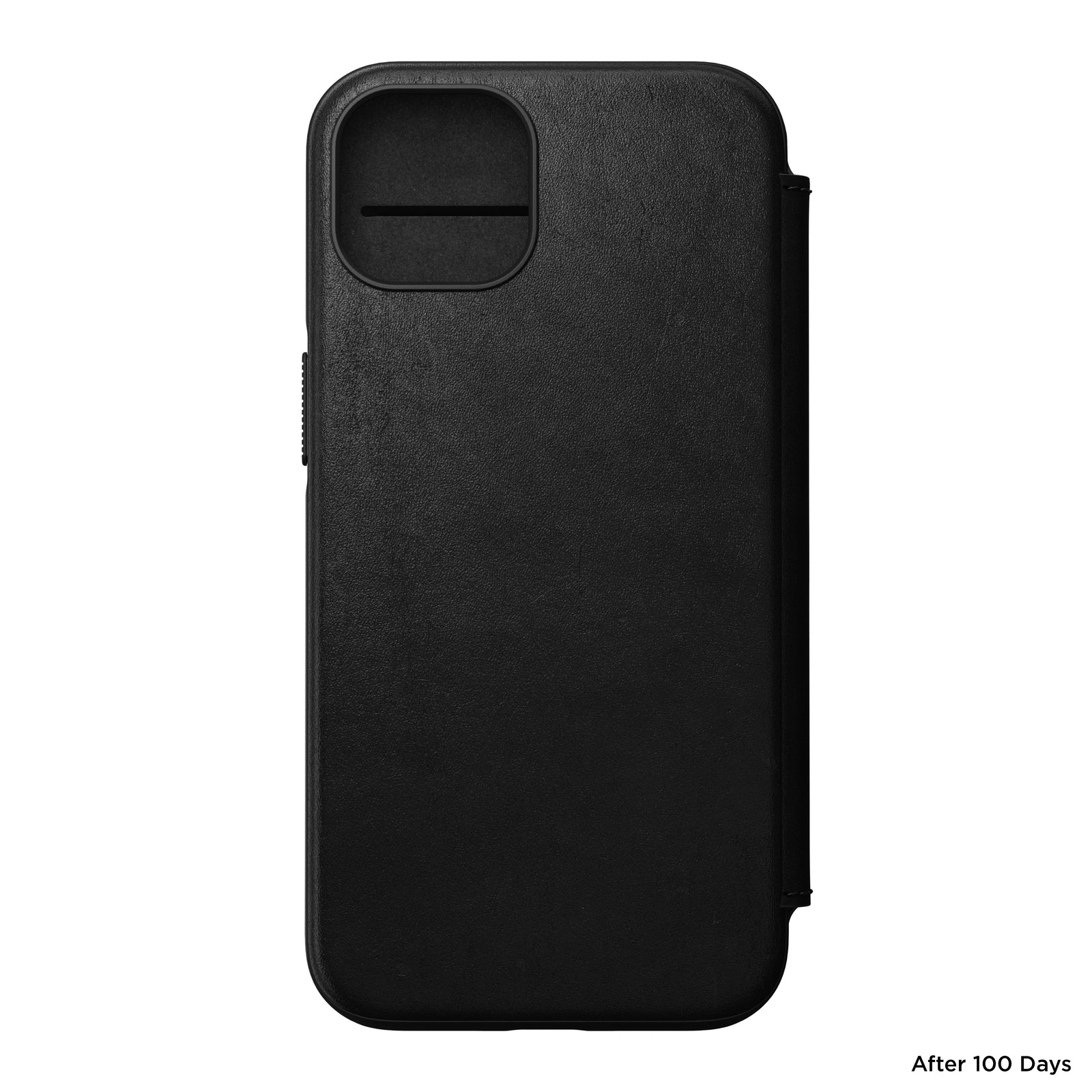 Nomad Modern Leather Folio w/ MagSafe For iPhone 13 - BLACK - Mac Addict