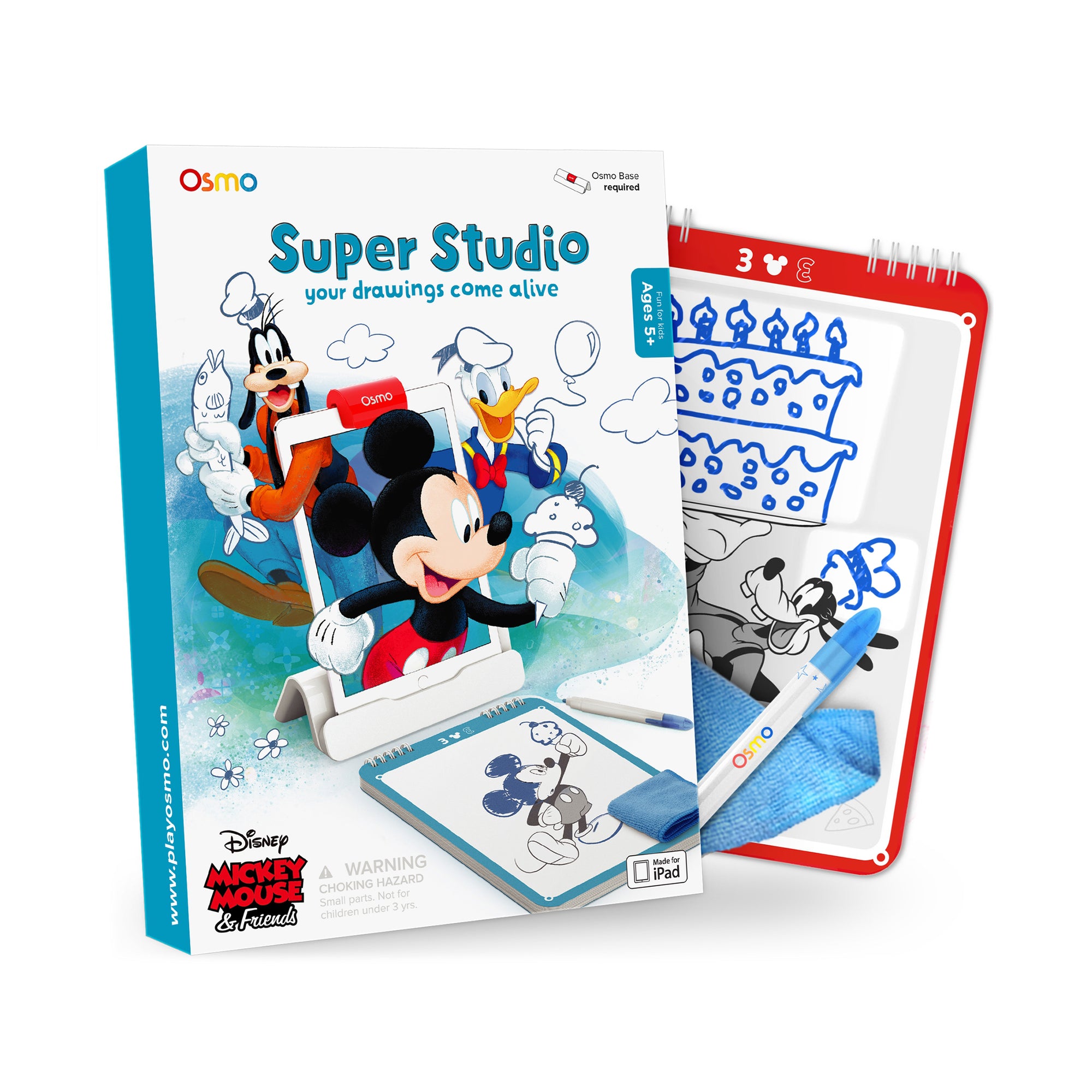 Osmo Super Studio Mickey Mouse & Friends Drawing Game (Base NOT Incl.) - Mac Addict