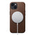 Nomad Modern Leather Case w/ MagSafe For iPhone 13 - RUSTIC BROWN - Mac Addict