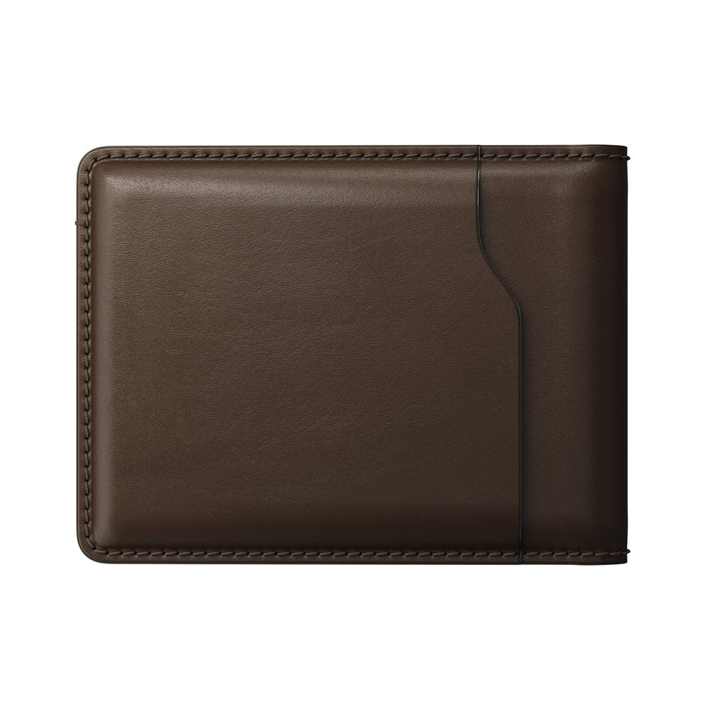 Nomad BiFold Wallet w/ Horween Leather - BROWN - Mac Addict
