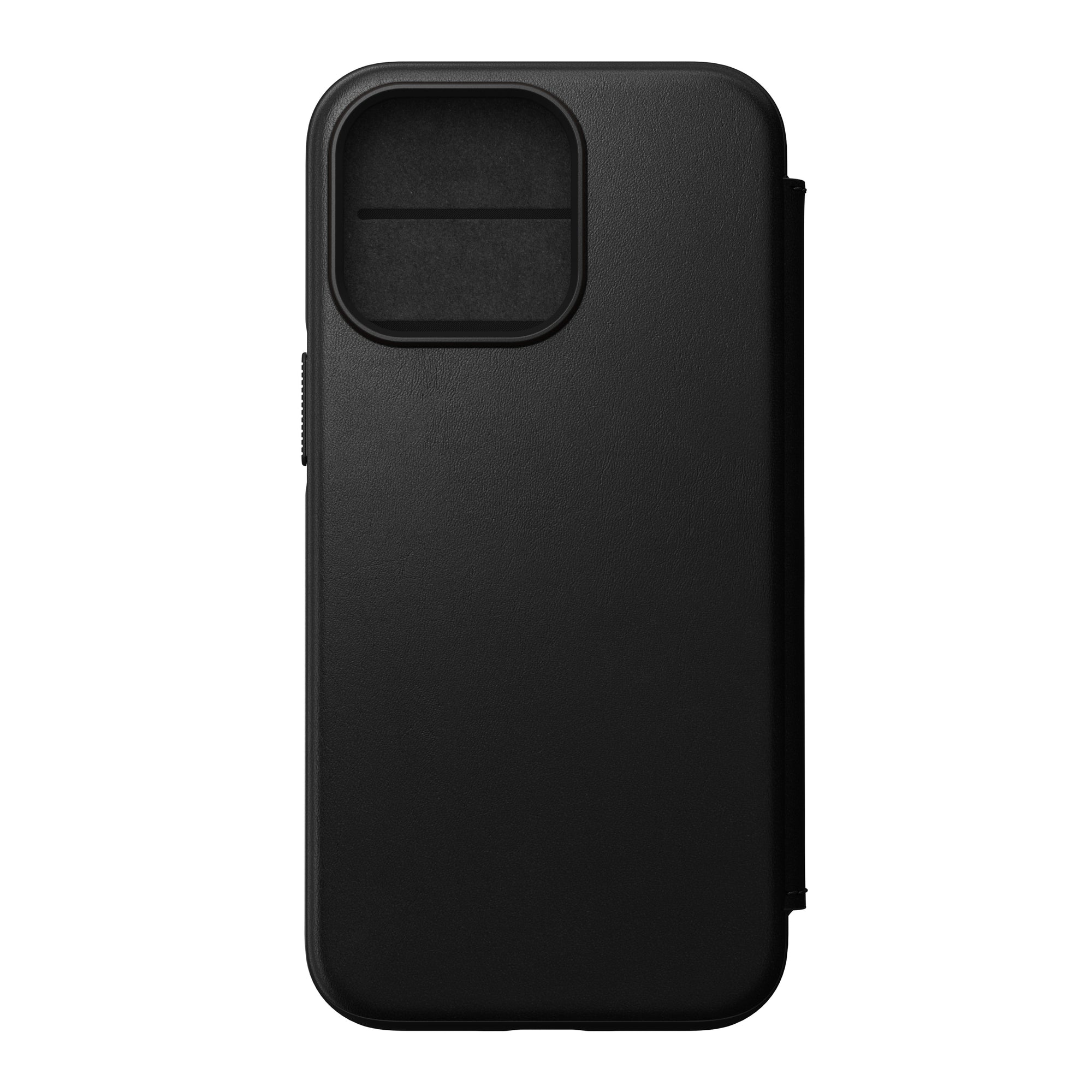Nomad Modern Leather Folio w/ MagSafe For iPhone 13 Pro - BLACK - Mac Addict