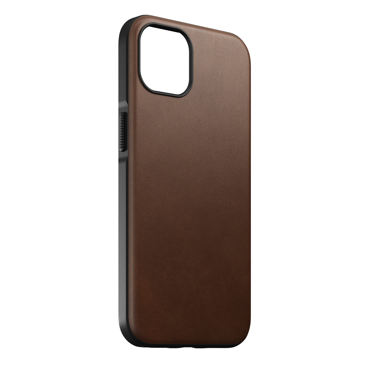 Nomad Modern Leather Case w/ MagSafe For iPhone 13 - RUSTIC BROWN - Mac Addict