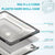 Rugged Protective & Heavy Duty Case Macbook Air 13.6 2022 M2 - Clear Black