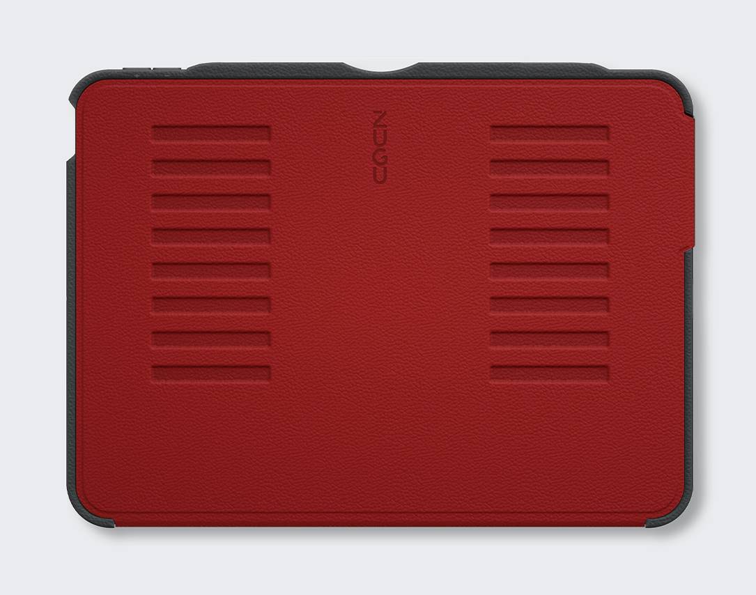 Zugu iPad Case for iPad Air 11 M2 and Air 4/5  - Red