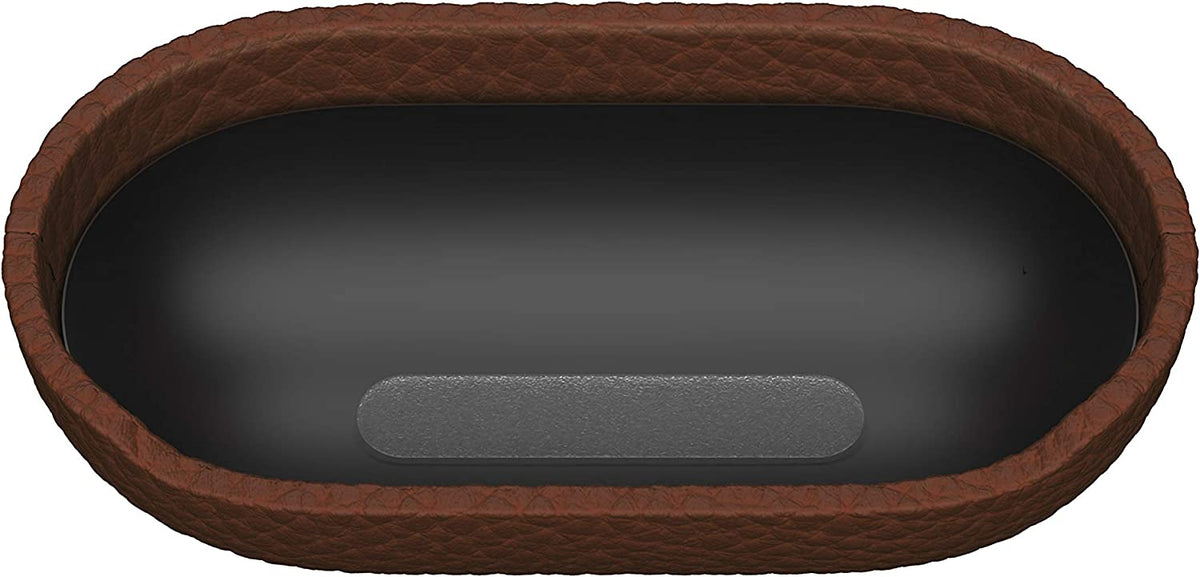 Keybudz Artisan Leather Case for Airpods 1 & 2 - Natural Brown