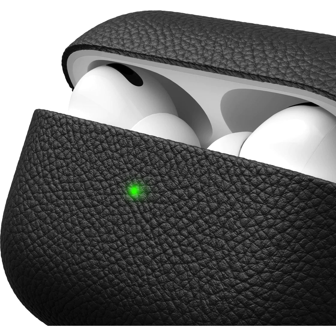 Keybudz Artisan Leather Case for Airpods Pro - Black