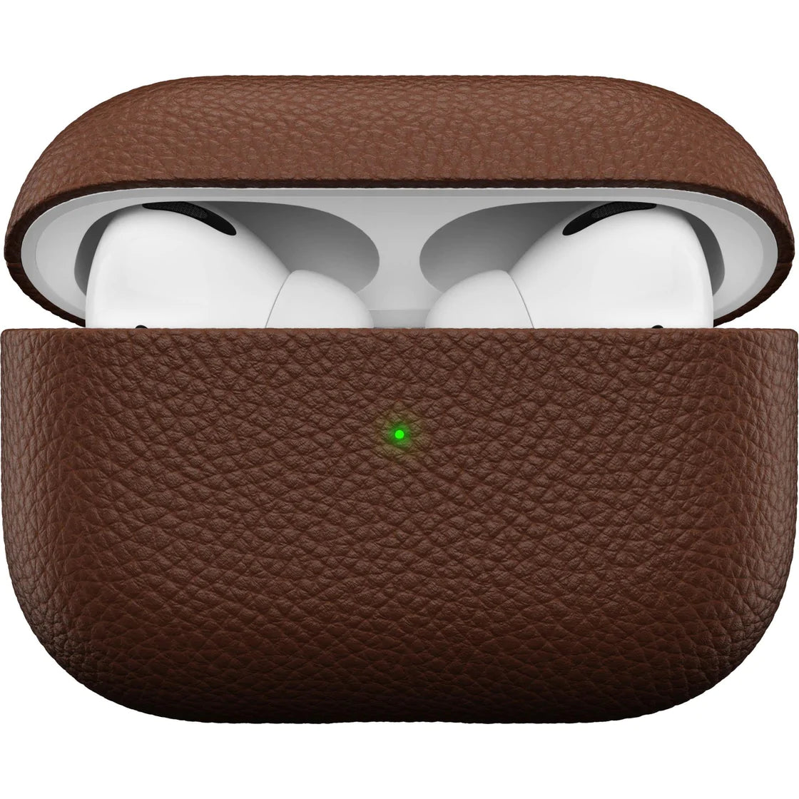 Keybudz Artisan Leather Case for Airpods Pro - Natural Brown