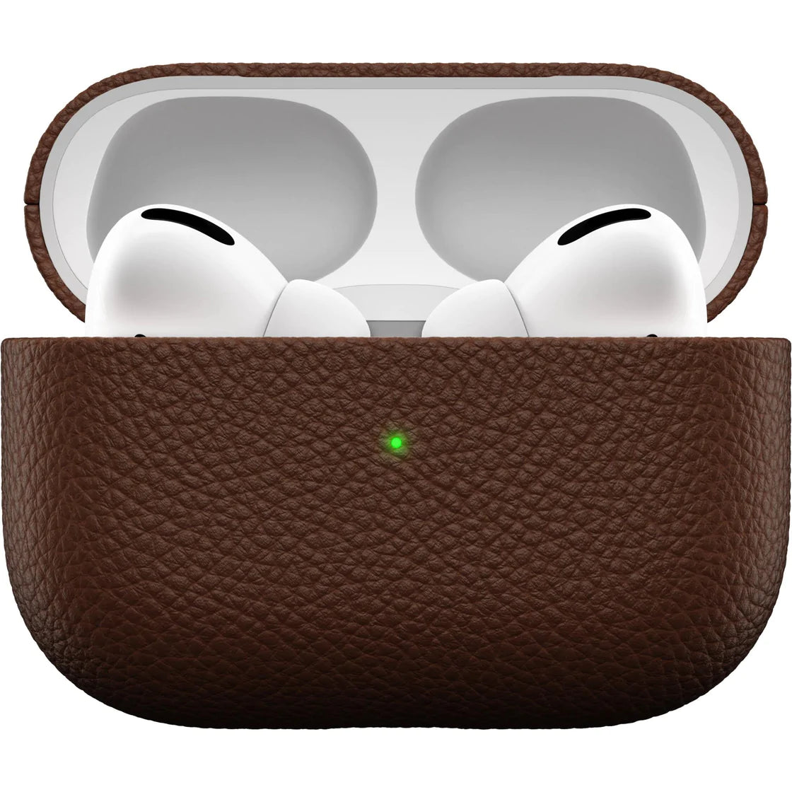 Keybudz Artisan Leather Case for Airpods Pro - Natural Brown